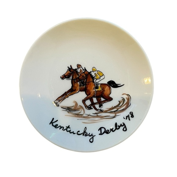 Kentucky Derby '78 Collector's Plate - Picture 2 of 6